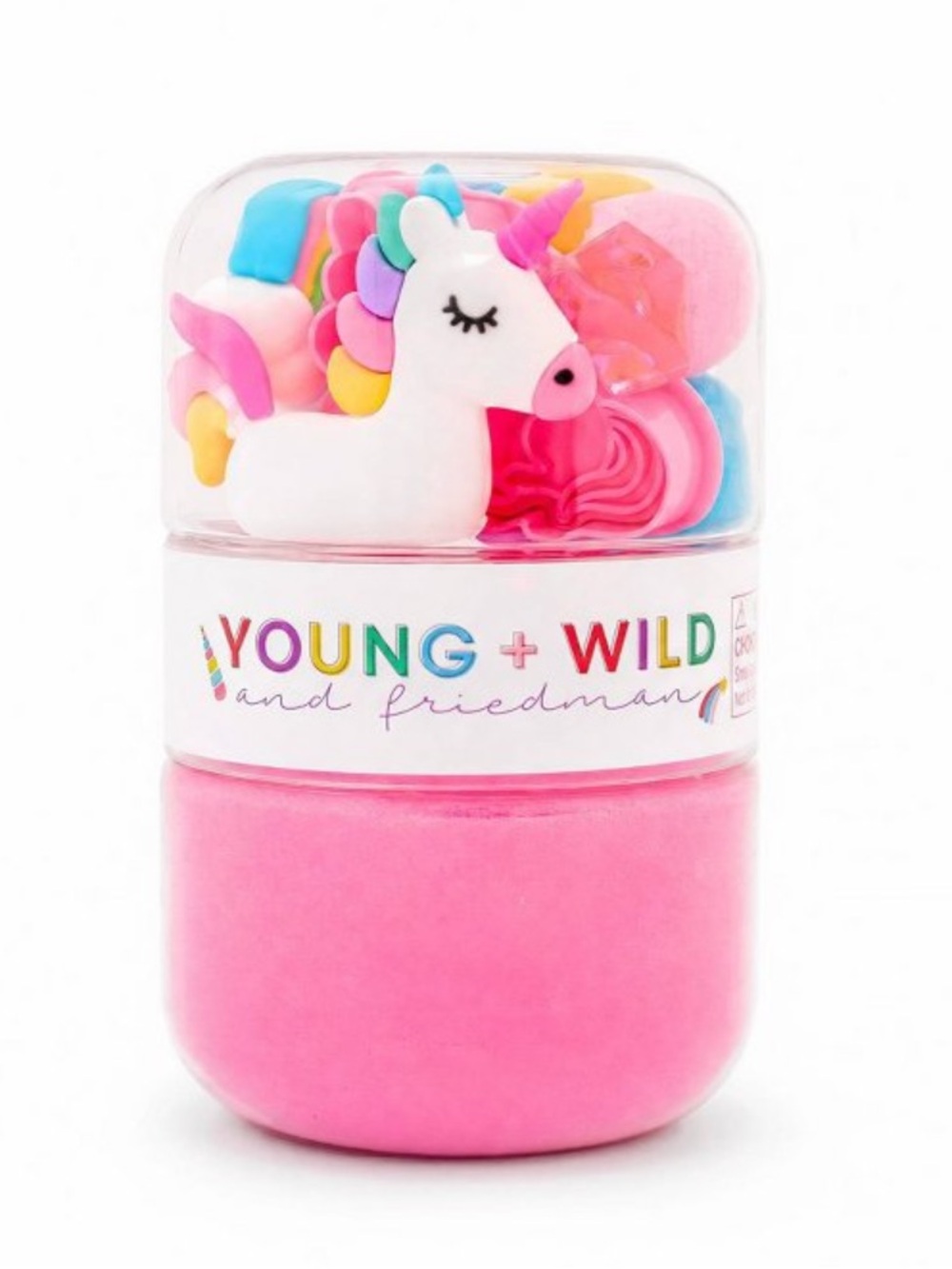 Young + Wild and Friedman Grab & Go  Sensory Unicorn Sand